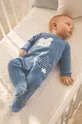 Mayoral Newborn Φόρμες με φουφούλα μωρού (2-pack) μπλε
