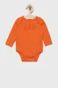 GAP Bavlnené body pre bábätká (3-pak) oranžová