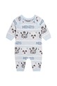 Kenzo Kids Βρεφική βαμβακερή ρόμπα μπλε K98083.71.80