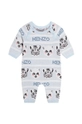 μπλε Kenzo Kids Βρεφική βαμβακερή ρόμπα Για αγόρια