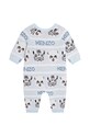 Kenzo Kids Βρεφική βαμβακερή ρόμπα K98083.71.80 μπλε AW22