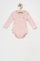 Tommy Hilfiger Боді для немовлят (3-pack) рожевий