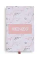 Kenzo Kids pajacyk niemowlęcy bawełniany + czapeczka Dziewczęcy