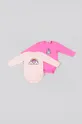ροζ zippy Βαμβακερά φορμάκια για μωρά (2-pack) Για κορίτσια
