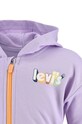 Dziewczynka Levi's pajacyk niemowlęcy 6EE855. fioletowy
