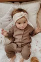 brązowy Jamiks rampers bawełniany niemowlęcy Bambi Dziecięcy