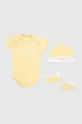 κίτρινο Guess Βαμβακερά φορμάκια για μωρά Παιδικά