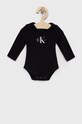 Calvin Klein Jeans gyerek body fekete IN0IN00033.9BYY