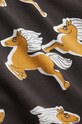 Mini Rodini body niemowlęce Horses 2274010899 czarny