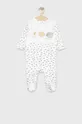 белый Хлопковый комбинезон для младенцев Birba&Trybeyond Детский