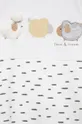 Birba&Trybeyond pajacyk niemowlęcy bawełniany biały