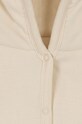 Хлопковый ромпер для младенцев Konges Sløjd NEWBORN ONESIE WITH HOOD KS2601 бежевый