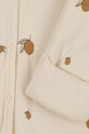 Konges Sløjd salopete bebeluși din bumbac NEWBORN ONESIE WITH HOOD KS2601