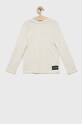Calvin Klein Jeans longsleeve bawełniany dziecięcy IU0IU00297.9BYY IU0IU00297.9BYY biały AW22