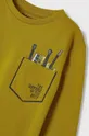 zlatna Dječja pamučna majica dugih rukava Mayoral (2-pack)