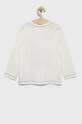 United Colors of Benetton longsleeve bawełniany dziecięcy 3F93G103Z.P biały AW22