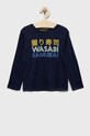 United Colors of Benetton longsleeve dziecięcy pozostałe granatowy 3ZOTG103Y.P