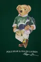 Παιδικό βαμβακερό μακρυμάνικο Polo Ralph Lauren πράσινο