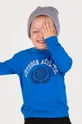 μωβ Παιδική βαμβακερή μπλούζα Coccodrillo