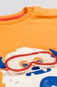 Chłopiec zippy longsleeve bawełniany dziecięcy 227.1910ZT pomarańczowy