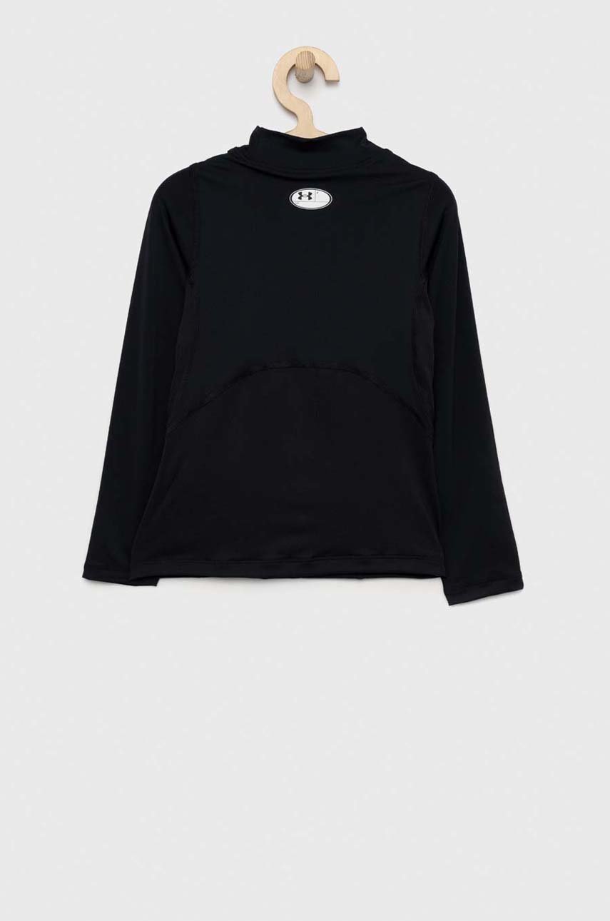 Dětské tričko s dlouhým rukávem Under Armour černá