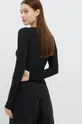 Tričko s dlhým rukávom Emporio Armani Underwear čierna
