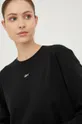 μαύρο Βαμβακερή μπλούζα με μακριά μανίκια Reebok Classic