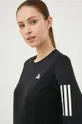 čierna Bežecké tričko s dlhým rukávom adidas Performance Own The Run