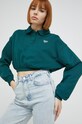 Bavlněná mikina Reebok Classic zelená HH9738
