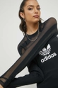 чёрный Лонгслив adidas Originals