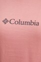 Columbia longsleeve din bumbac roz 2013481