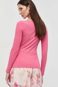 Odzież Guess longsleeve KARLEE W2YP46.KBCO2 różowy