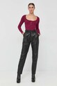 Guess longsleeve W2YP46.KBCO2 burgundia SS24
