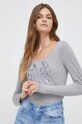 Блуза с дълги ръкави Pepe Jeans сив PL505319.933