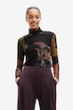 Desigual longsleeve wzorzyste czarny 22WWTK39