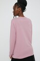Vans longsleeve bawełniany VN0A47WNBD51 różowy AW22