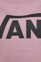 Vans longsleeve bawełniany VN0A47WNBD51 różowy
