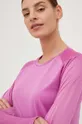 ροζ Μακρυμάνικο μπλουζάκι για τρέξιμο adidas Performance Adizero
