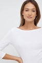 Памучна блуза с дълги ръкави United Colors of Benetton бял 3GA2E16A1.101