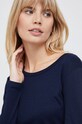 United Colors of Benetton longsleeve din bumbac bleumarin 3GA2E16F9.016