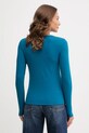 United Colors of Benetton longsleeve 3ZQM3M858.100 turkusowy AW25