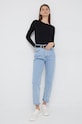 Μακρυμάνικο United Colors of Benetton 3ZQM3M858.100 μαύρο AW25