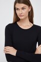 Лонгслів United Colors of Benetton чорний 3ZQM3M858.100