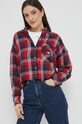 Tričko s dlouhým rukávem Tommy Jeans DW0DW14277.9BYY bílá SS23
