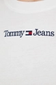 Bombažna majica z dolgimi rokavi Tommy Jeans Ženski