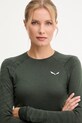 Îmbrăcăminte Salewa longsleeve funcțional Cristallo 00.0000028206 verde
