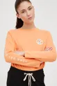 πορτοκαλί Βαμβακερή μπλούζα με μακριά μανίκια Femi Stories Boyfriend