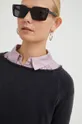 Βαμβακερή μπλούζα με μακριά μανίκια American VintageT-SHIRT ML COL BATEAU Γυναικεία
