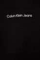Дитячий бавовняний лонгслів Calvin Klein Jeans чорний