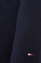 Dievča Detská bavlnená košeľa s dlhým rukávom Tommy Hilfiger KG0KG05247.9BYY tmavomodrá
